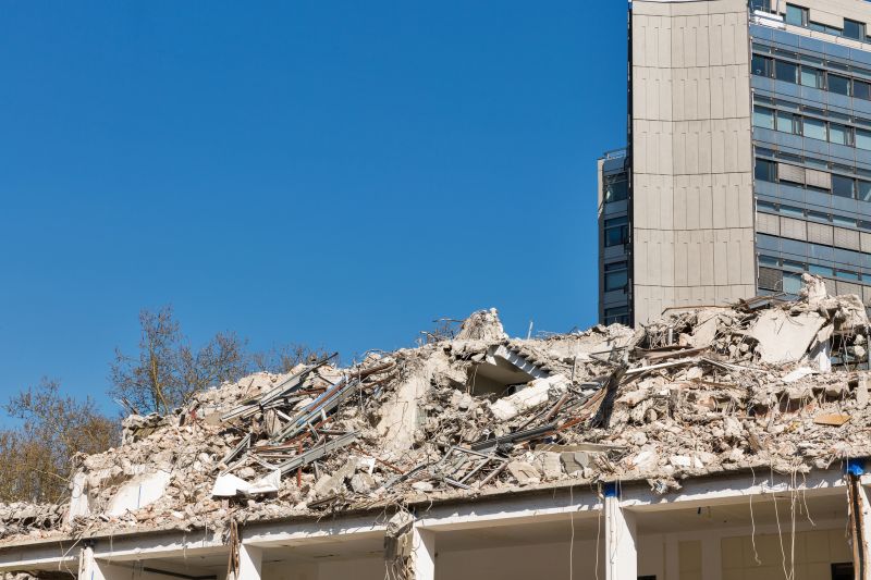 Commercial Building Demolition in Sacramento, CA