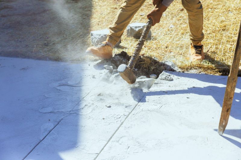 Concrete Patio Demolition in Bergen County, NJ